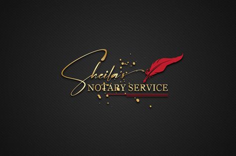 Notary Logo, Notary Business, Notary Service, Business Identity, Design Logos, Graphic Designing, I Design, What Type, Hi There