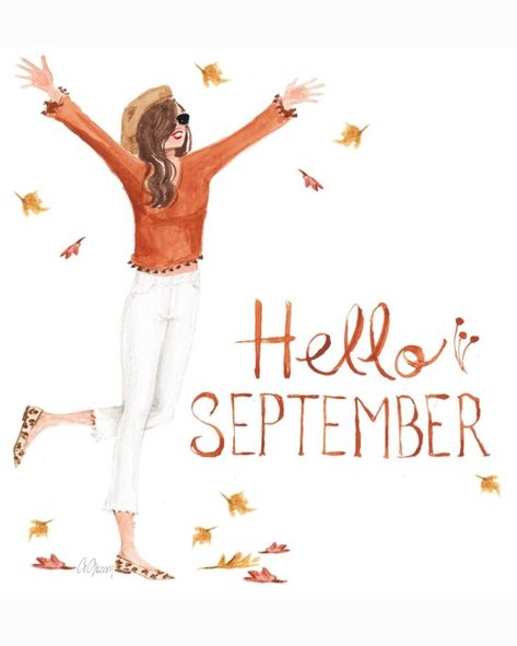 September Hello, September Images, Heather Stillufsen Quotes, September Quotes, Neuer Monat, September Art, Welcome September, Heather Stillufsen, Positive Quotes For Women