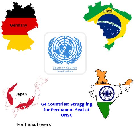 This article talks about the UNSC membership and the quest of G4 group for the permanent seat in United Nations Security Council (UNSC). It discusses the ground for candidature and claims of India. What are the hurdles and what is the way forward for acquiring permanent membership in UNSC? International Court Of Justice, United Nation, United Nations Security Council, United Nations General Assembly, Global Population, Soft Power, Nation State, International Yoga Day, International Relations