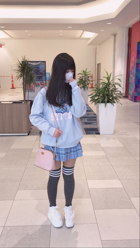 Korean Kawaii Outfits, Anime Core Outfits, Kawaii Gamer Girl Outfit, Simple Kawaii Outfits, Aesthetic Kawaii Outfits, Simple Korean Outfits, Kawaii Aesthetic Outfits, Gamer Girl Outfit, Cute Kawaii Outfits