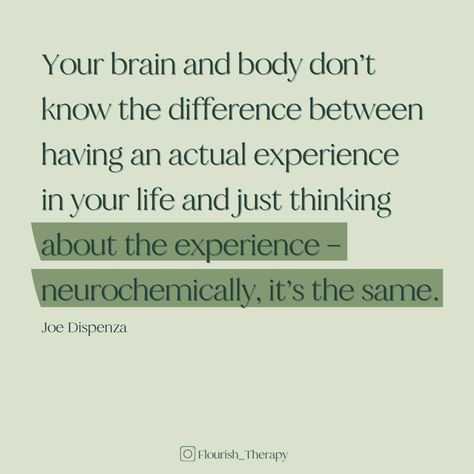 Visualizations are a POWERFUL practice to help grow new neural pathways of healing. Have you ever done visualizations? 💭✨ 🌿Luke + Lauren @flourish_therapy . . . . quote: @drjoedispenza 🤍 . #traumahealing #brainretraining #rewirethebrain #itstimetoheal #drsarno #retrainyourbrain #healyourself #limbicsystemretraining #chronicfatiguesyndrome #neuroscience #neuroplasticpain #neuroplasticity #cptsd #chronicillnessawareness #whenthebodysaysno #nervoussystemregulation #rewireyourbrain #visualizat... Rewire Brain, Neural Pathways, Neuroscience Quotes, Neuroplasticity Quotes, Brainstorming Aesthetic, Brain Quotes, Brains Quote, Psych Major, Job Inspiration