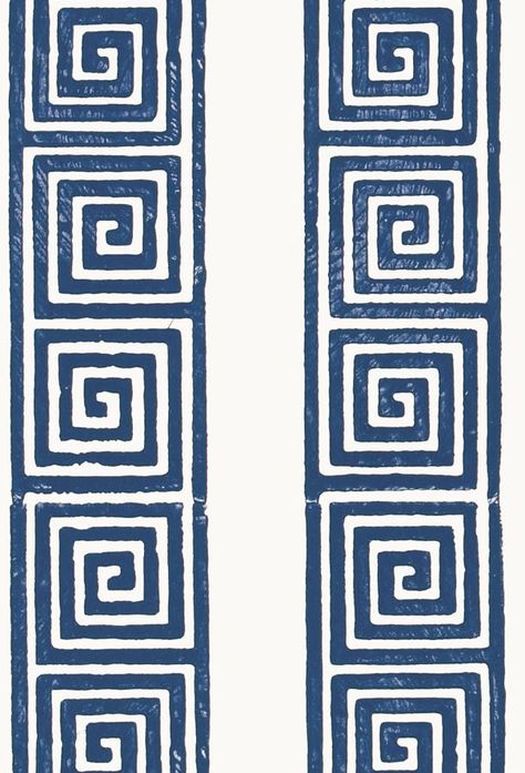 Schumacher Greek Moodboard, Greek Textiles, Border Motifs, Greek Design, Schumacher Fabric, Fabric Inspiration, Blue Willow, Fabulous Fabrics, Feeling Blue