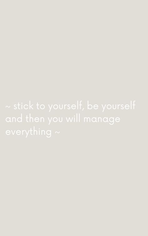 Sticking to yourself is one of the things that will teach you to rely on yourself and be who you want to be 🤍 | #aesthetic #quotes #quoteoftheday #life #lifestyle #believe #beyourself Be Aesthetic, Rely On Yourself, Aesthetic Quotes, Be Yourself, The Things, Quote Of The Day, Things That, Lifestyle, Quotes