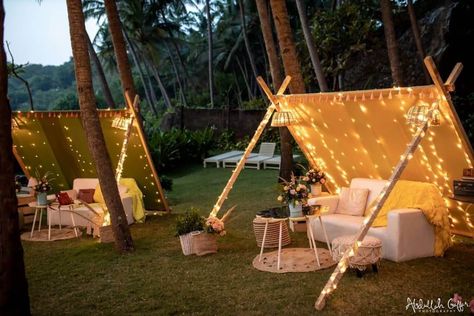 Event Tent Decor, Tent Decor, Simple Chandelier, Wedding Setup, Mandap Decor, Tent Decorations, Unique Wedding Decor, Teepee Tent, Diy Photo Booth