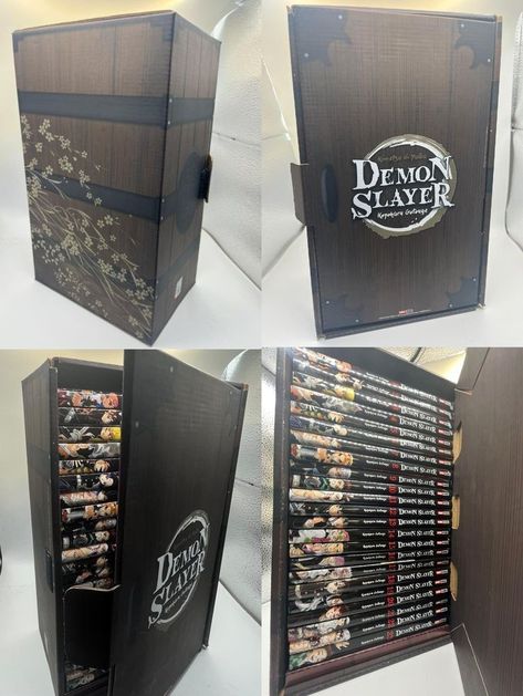 Demon Slayer Box Set, Demon Slayer Manga Box Set, Demon Slayer Inspired Room, Demon Slayer Things To Buy, Demon Slayer Themed Room, Demon Slayer Stuff To Buy, Demon Slayer Toys, Demon Slayer Gift Ideas, Demon Slayer Merchandise