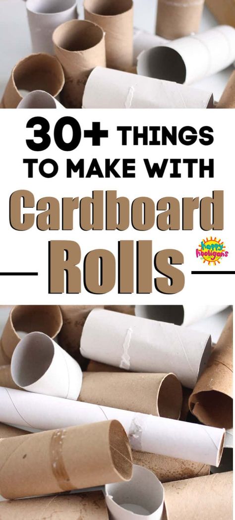 150+ Genius Recycling Projects Perfect for Earth Day Things To Make With Cardboard, Paper Towel Crafts, Recycle Crafts Diy, Diy Recycled Projects, Toilet Roll Craft, Cardboard Rolls, Paper Towel Tubes, Toilet Paper Crafts, Toilet Paper Roll Crafts