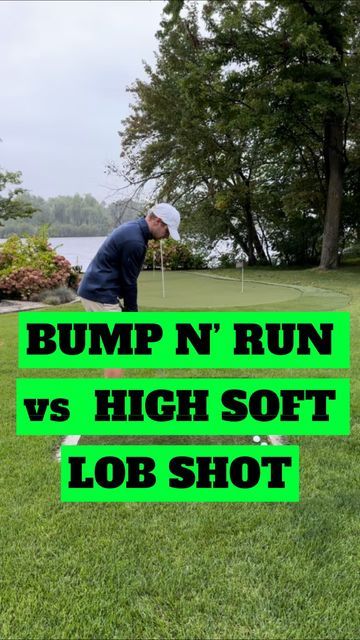 Griff Jones Golf on Instagram: "Here’s how to hit the Bump n’ Run and the High soft lob shot. These 2 short game shots can carry your whole short game. The key is in the release. The release that relates to each type of shot helps you accomplish the needed trajectory. Give these shots a try at the course next time. 🧢 is @thefitnesslabottawa 👌🏻 I’m looking forward to joining this winter! #golf #golftips #golfinstruction #golftips #shortgame #Chipping #golfstagram #vokey" Short Game Golf, Chipping Tips, Types Of Shots, Golf Chipping, Golf Drills, Golf Instruction, The Bump, Golf Tips, Drills