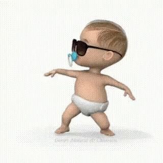 Baby Dance GIF - Baby Dance Dancing - Discover & Share GIFs Enjoy Gif, Cartoon Gif, Baby Dancing, Baby Dance, Baby Dancing Video, Baby Dance Video, Dance Funny Gif, Funny Dance, Funny Baby Videos Dancing