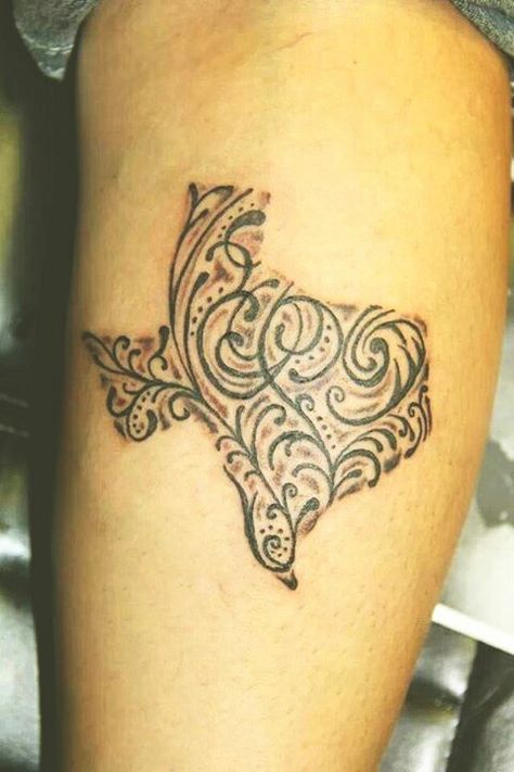 By far my favorite tattoo.  Texas <3 Western Texas Tattoo, Sc Tattoo, Texas Tattoo, Texas Tattoos, Texas Baby, Wedding Ring Tattoo, Thumb Print, Elbow Tattoos, Infinity Tattoos