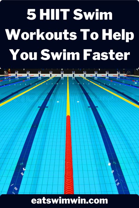 Distance Swimming Workouts, Swim Workouts Intermediate, Swimming Hiit Workout, Swimming Conditioning Workout, Coaching Swim Team, Gym Workout For Swimmers, Triathlon Swim Workouts, Beginning Swimming Workout, Swimming Workout Competitive