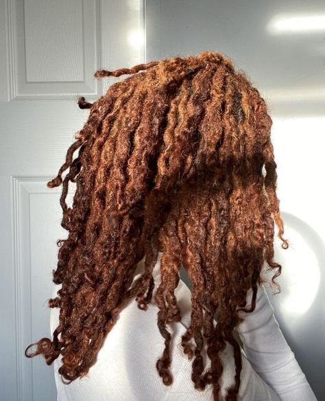 Dark Ginger Locs, Copper Brown Locs, Honey Brown Dreads, Chocolate Brown Locs, Dark Brown Locs, Light Brown Dreads, Honey Brown Locs, Feminine Locs, Braided Locs