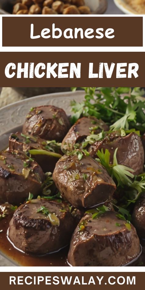 Lebanese cuisine is known for its rich and diverse flavors, and one dish that truly represents this culinary tradition is Lebanese Chicken Liver Recipe. Liver Recipes Beef, Lebanese Recipes Authentic, Chicken Livers Recipe, Offal Recipes, Lebanese Chicken, Chicken Liver Recipes, Farm Recipes, Liver Recipes, Lebanese Cuisine