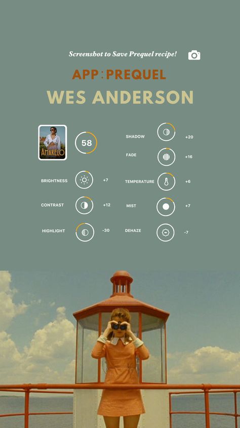 Wes Anderson Photo Editing, Wes Anderson Color Grading, Prequel Edit Tutorial, Wes Anderson Edit, Wes Anderson Preset, Wes Anderson Color, West Anderson, We Anderson, Manual Photography