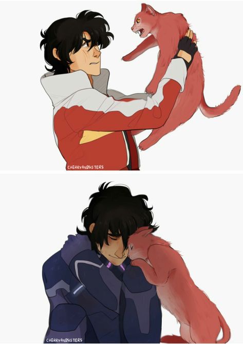 Keith and Red <3 Robot Lion, Looks Can Be Deceiving, Klance Fanart, Klance Comics, Voltron Funny, Voltron Comics, Keith Kogane, Form Voltron, Voltron Fanart