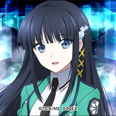 The Irregular At Magic High School, Miyuki Shiba, Anime Apps, Irregular At Magic High School, Magic High School, Mahouka Koukou No Rettousei, Honor Student, Anime School, Classic Anime