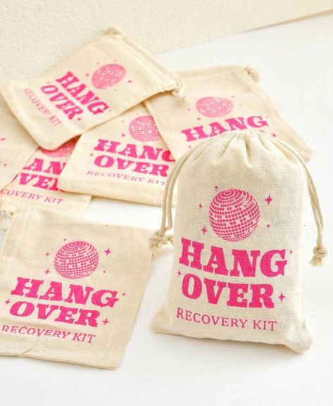 Overnight Wedding Guest Bags, Bridesmaid Proposal Gift Bags, Event Swag Bag Ideas, Batchloret Gifts Ideas, Bachelorette Bags Favors Ideas, Hang Over Kit Party Favors, Bridal Party Thank You Gifts, Hangover Goodie Bags, Bachelorette Baskets