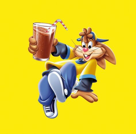 Nesquik Bunny Pfp, Neskiquik Bunny, Nesquik Rabbit, Nesquick Bunny, Nesquik Bunny, Fat Cartoon, Teletubbies Costume, Bunny Poster, Character Words