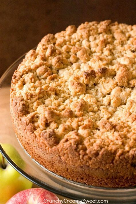 Granny Smith Apple Recipes Desserts, Apple Crumb Cake Recipe, Apple Crumb Cake, Apple Crumble Cake, Apple Crumb Cakes, Apple Cakes, Crumb Cake Recipe, Apple Crumb, Apple Recipes Easy