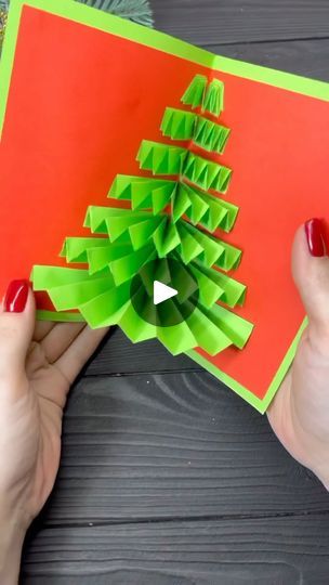 6.5K views · 388 reactions | 3D Christmas Pop Up Card DIY Paper Craft #papercrafts #gift #popup #popupcard #3dpopupcard #gift #giftideas #reels #usa #diy | Origami Studio DIY 💥 Paper Craft Tutorials 🇺🇦🇨🇦 | Vladimir Takinov · Winter Frost Diy Christmas Cards 3d, Popup Cards Tutorial, 3d Christmas Tree Card, Pop Up Christmas Cards, 3d Christmas Cards, 3d Christmas Tree, Christmas Pops, Studio Diy, Paper Craft Tutorials