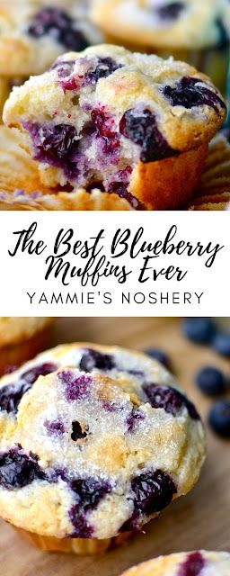 The Best Blueberry Muffins, Blueberry Muffin Recipe, Best Blueberry Muffins, Berry Muffins, Blueberry Desserts, Muffin Recipes Blueberry, Homemade Muffins, Baking Muffins, Blueberry Muffin