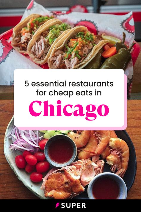 Best Food In Chicago, Chicago Christmas, Chicago Vacation, Chicago Eats, Chicago Tours, Chicago Food, Chicago Travel, Christmas On A Budget, Downtown Chicago