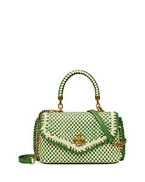 Tory Burch,Mini bag,Top handle bag, 
Woven design,Fashion,Stylish, purses, 
Adorable,Versatile,Convenient,Iconic logo,Elegance,Trendy,Must-have accessory,Designer bag,High-quality
Chic,Fashionable,Handbag,Mini size, 
Unique,Luxury,Fashion-forward, 
Statement piece,Sophisticated,
Day-to-night,Exclusive,Limited edition, 
Perfect gift, Handbags,Tote bags,Backpacks,Shoulder bags,Crossbody bags,Clutches,Designer purses,Luxury bags,Trendy totes,accessories,Leather bags,Summer fashion, Urban fashion, Statement Purse, Tory Burch Kira, Tory Burch Robinson, Satin Bags, Perforated Leather, Tory Burch Bag, Woven Top, Dope Outfits, Woven Bag