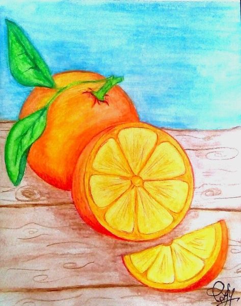 Drawing Pictures For Kids, Fruit Art Drawings, Oil Pastel Drawings Easy, Art Kits For Kids, Easy Art For Kids, Diy Watercolor Painting, Oil Pastel Art, Oil Pastel Drawings, Turtle Painting