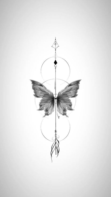 Arrow With Butterfly Tattoo, Tattoo That Represents Growth And Strength, Tattoos For Peace And Strength, Calm Tattoo Ideas Peace, Tattoo That Represents Strength, Tattoos That Represent Peace, Calmness Tattoo, Tattoos Meaning Strength For Women, Tattoos That Represent Strength Woman