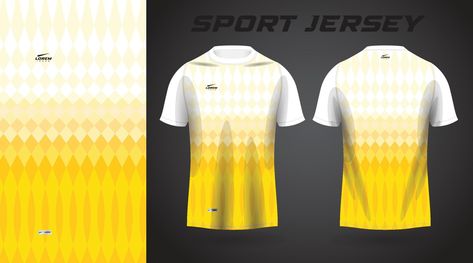 yellow shirt sport jersey design Yellow Jersey Design, Sport Jersey Design, Circus Background, Yellow Jersey, Sports Jersey Design, Sport Jersey, Yellow Shirt, Basket Design, Yellow Shirts