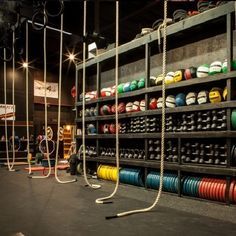 best crossfit gym design - Google Search Crossfit Gym Design, Fitness Design Gym, Fitness Center Design, Dream Gym, Gym Design Interior, Crossfit Box, Gym Setup, Basement Gym, Crossfit Motivation