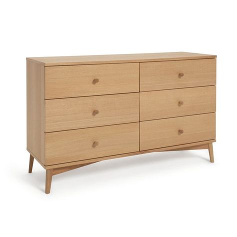 Chest Drawer Decor Ideas, Scandinavian Chest Of Drawers, Room For Clothes, Chester Drawers, Pitch Pine, Bedside Table Set, Wide Chest Of Drawers, Oak Chest Of Drawers, Oak Bedside Tables