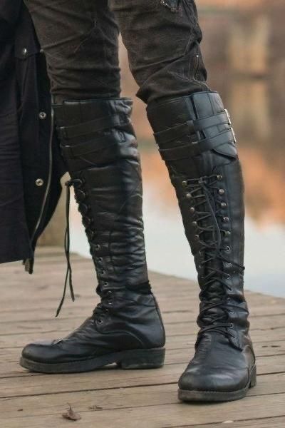 Winter Tall Boots, Style Knee High Boots, Army Combat Boots, Womens Thigh High Boots, Steampunk Boots, Pirate Boots, Mode Steampunk, Leather Clothes, Soft Leather Boots