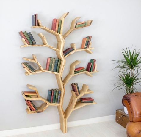 934 mentions J’aime, 3 commentaires - Almond Design (@almondesign) sur Instagram : "The Elm Tree Bookshelf by BespOak Interiors. #Almondesign" Tree Bookcase, Tree Bookshelf, Tree Shelf, Elm Tree, Interior Design Per La Casa, Bookshelf Design, Bookshelves Diy, Rustic Shelves, Woodworking Project