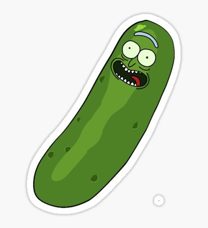 Pickle Rick Sticker Sticker Pickle Sticker, Stickers Random, Rick And Morty Stickers, Pickle Rick, Rick Y Morty, Bubble Stickers, Green Sticker, Tumblr Stickers, Hydroflask Stickers