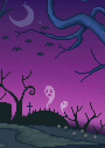 Vashta Nerada, Pastel Pixie, Pixel Gif, Star Wars Vii, Halloween Dance, Pixel Art Background, Dancing Gif, Halloween Magic, Zombie Halloween