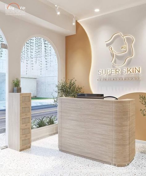 Aesthetician Clinic Design, Skin Clinic Design, Skin Clinic Interior Design, Modern Beauty Salon Interior Design, Beauty Clinic Interior Design, Luxury Medical Spa, Medi Spa, Esthetician Room Decor, Clinic Interior