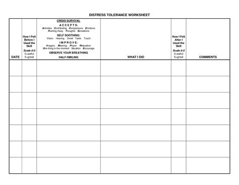 12 Step Worksheets, Dbt Skills Worksheets, Healthy Coping Strategies, Distress Tolerance Worksheets, Regulating Emotions, Distress Tolerance Skills, Relapse Prevention Plan, Cbt Worksheets, Social Skills Lessons