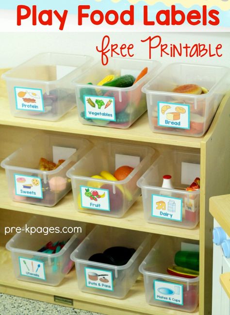 Dramatic Play Center in Preschool Pre-K and Kindergarten Nutrition Therapy, Dramatic Play Themes, Dramatic Play Center, Dramatic Play Printables, Preschool Rooms, Prek Classroom, Dramatic Play Preschool, Dramatic Play Area, Preschool Centers