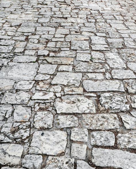 Stone road close up. Old pavement of granite. Grey cobblestone sidewalk. Mock up or vintage grunge texture. stock photos Cobblestone Sidewalk, Grey Cobblestone, Cobblestone Pavement, Cobbled Streets Aesthetic, Stone Floor Texture, Texture Template, Cobblestone Road, Old Cobblestone Streets, Minecraft Tree