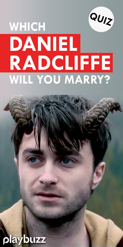 Daniel Radcliffe Movies, Harry Potter Daniel Radcliffe, Dating Quiz, Fun Personality Quizzes, The Woman In Black, Daniel Radcliffe Harry Potter, Harry Potter Quiz, Playbuzz Quiz, Spooky Movies