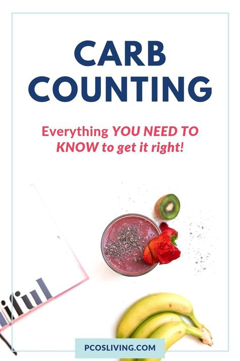 Carb Counting Guide: Carbs vs. Net Carbs — PCOS Living How To Count Carbs, Low Glycemic Bread, Banana Diet, Best Healthy Diet, Counting Carbs, Low Glycemic Foods, Low Glycemic, Fitness Articles, Insulin Resistance