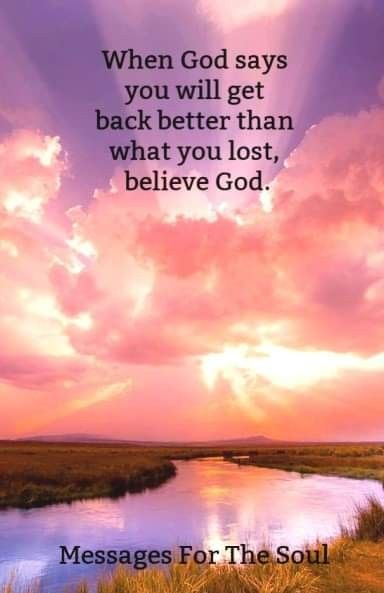 God , your God, will restore everything you lost; he’ll have compassion on you; he’ll come back and pick up the pieces from all the places where you were scattered. No matter how far away you end up, God , your God, will get you out of there and bring you back to the land your ancestors once possessed. (Deuteronomy 30:5 MSG) • #BelieveGod God Will Send You The Right Person, God Will Restore What Was Lost, God Will Restore, Deuteronomy 30, Peace Scripture, Jesus Wallpaper, Encouraging Quotes, Thought Quotes, Deep Thought