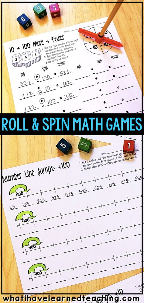 Subtraction Activities, Math Place Value, Math Groups, Math Game, What I Have Learned, Second Grade Math, Math Addition, Homeschool Math, Math Numbers