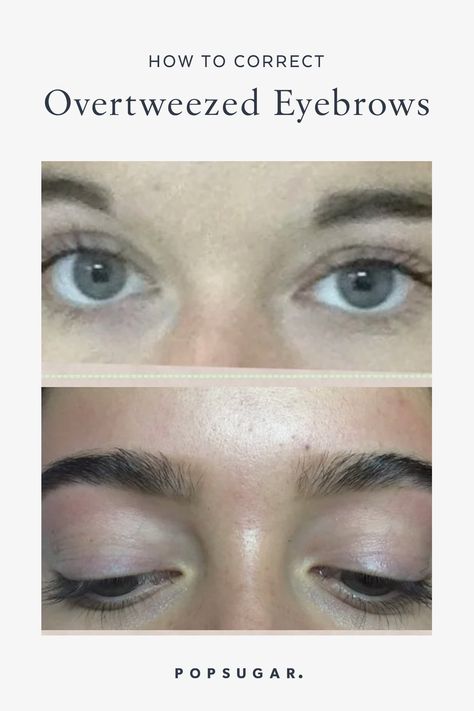 Image Growing Out Eyebrows, Overplucked Eyebrows, Grow Eyebrows Faster, Regrow Eyebrows, Fix Eyebrows, How To Make Eyebrows, Grow Eyebrows, Short Eyebrows, Eyebrows At Home