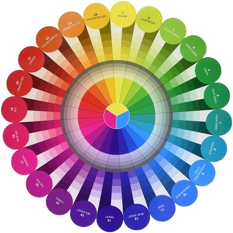 12 Color Wheel, Triad Color Scheme, Analogous Color, Color Science, Hair Education, Split Complementary Colors, Color Vision, Color Plan, The Color Wheel