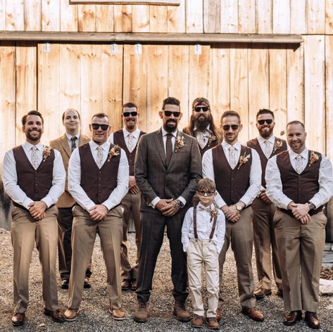 Rust Orange Tie, Fall Groom Attire, Brown Groomsmen Suits, Western Groomsmen, Fall Groomsmen, Rustic Groomsmen Attire, Brown Groomsmen, Fall Groom, Casual Groom Attire