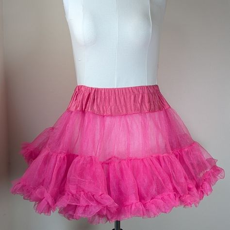  Leg Avenue Pink Ruffled Tutu Skirt – Pretty in Pink!  Fluffy Layers, Dance Parties, Costumes Dance, Leg Avenue, Pink Ruffle, Pink Skirt, Tulle Fabric, Tutu Skirt, Festival Fashion