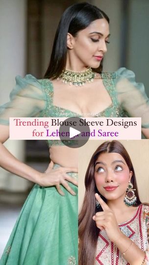 7.6K views · 313 reactions | Unique and trending sleeves designs for your lehenga blouse and saree blouse ❤️ .

#blousedesigns #bridestyle #bridestobe #bridaltrend #bridetobe #bridalfashion #bridaltips #blousedesign
#bridalblouses #blouse #blouseideas #sareeblouse #designerblouse #bridalblouse #blousebackdesign #bridalblousedesigns #fashiontips #bollywoodcelebrities #sleevedesign #blousesleevedesign #sleevesdesign 
#bridalsarees #blouseneckdesigns #designerblouses #sareeblousedesigns #blousestyle #blouse #fashionreels 

Types of sleeves , Sleeve designs , blouse sleeve designs for lehenga and saree , bridal blouse , bollywood celebrities , saree blouse designs , blouse styles ,celebrity stylist , fashion reels , blouse ideas , designer blouse , saree style , blouse back designs , beauty ti Sleeves Design For Lehenga Blouse, Bridal Tips, Lehenga Blouse Designs, Lehenga Blouse, Blouse Neck Designs, Bridal Blouse Designs, Bollywood Celebrities, Bride Style, Saree Styles