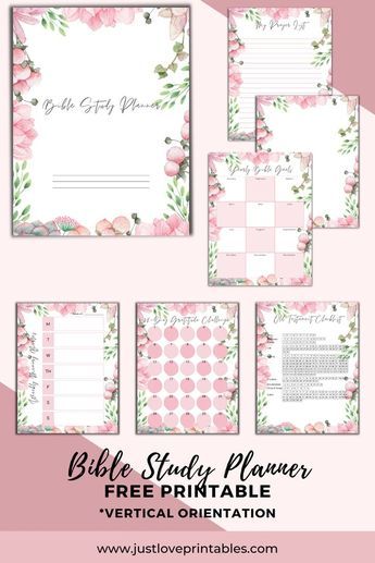 Bible Study Planner Printables Free, Bible Planner Printables, Faith Planner Free Printable, Christian Planner Printables, Bible Study Notebook Printables, Faith Planner Ideas, Bible Printables Free, Bible Scrapbooking Ideas, Bible Journal Printables