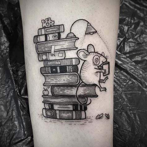 Bookshelf Tattoo, Teacher Tattoo, Reader Tattoo, Writer Tattoo, Teacher Tattoos, Coffee Cup Tattoo, Tattoo Zone, Book Tattoos, Story Tattoo